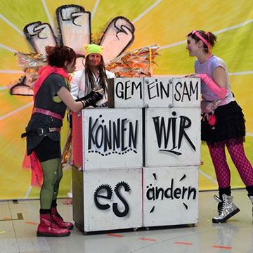 Presseinformation zum Musical „Global Playerz“ an der Heinrich-von-Gagern-Schule in Weilburg